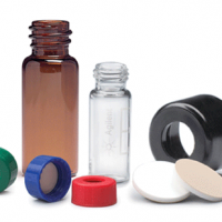 CrossLab Screw Caps with Septa for Wide Opening (9 mm) Vials